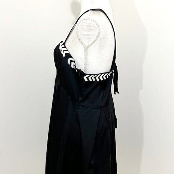 Ginger & Smart Black & White Sleeveless Dress & Matching Jacket - Picture 7 of 11